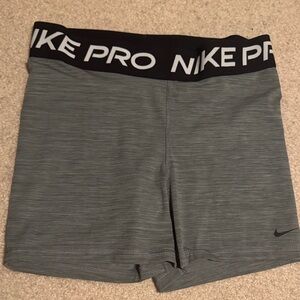Nike Pro Women's Athletic Gray Shorts